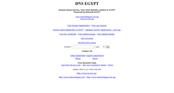 Desktop Screenshot of dnsegypt.com
